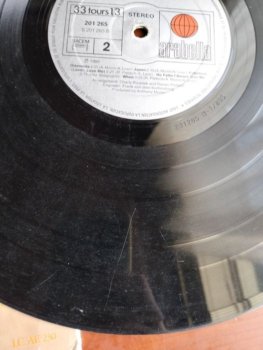 Amanda Lear Vinyl LP - Diamonds For Breakfast425723226437734403