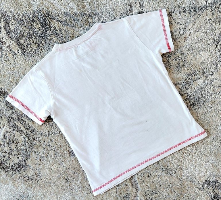 Urban extra T-shirt biały rozm. 122 _ 6 - 7 lat