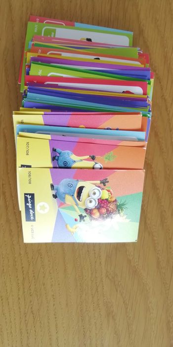 Caderneta completa da Frumania