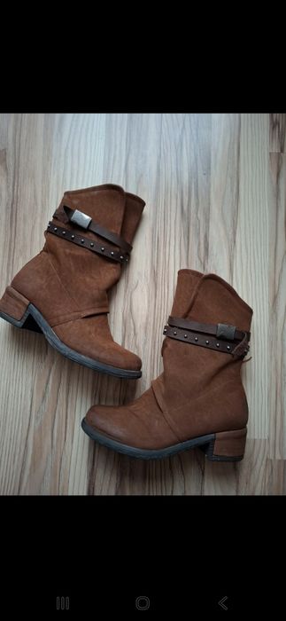 Botki zamszowe r. 37