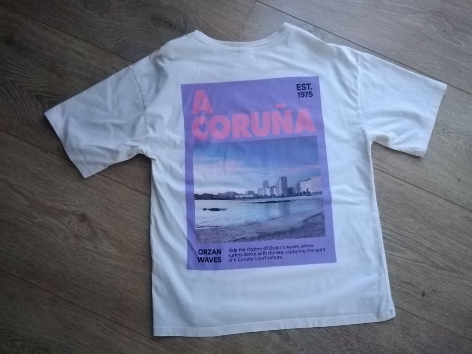 T-shirt Zara roz. 164