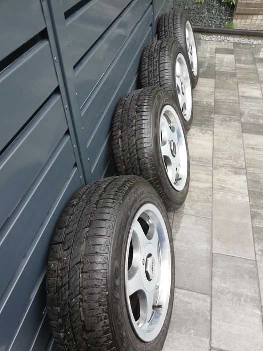 Felgi aluminiowe z oponami 15" AUTEC
