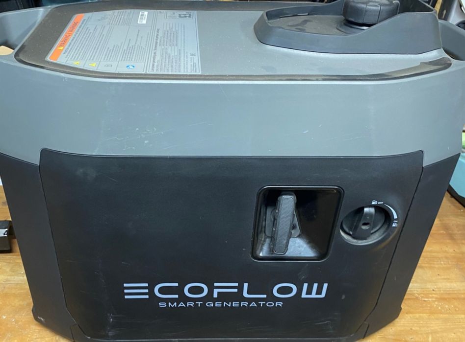 Agregat Ecoflow benzyna.