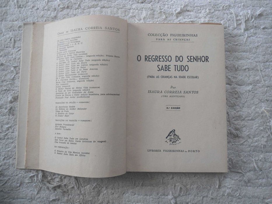 O Regresso do Senhor Sabe Tudo por Isaura Correia santos