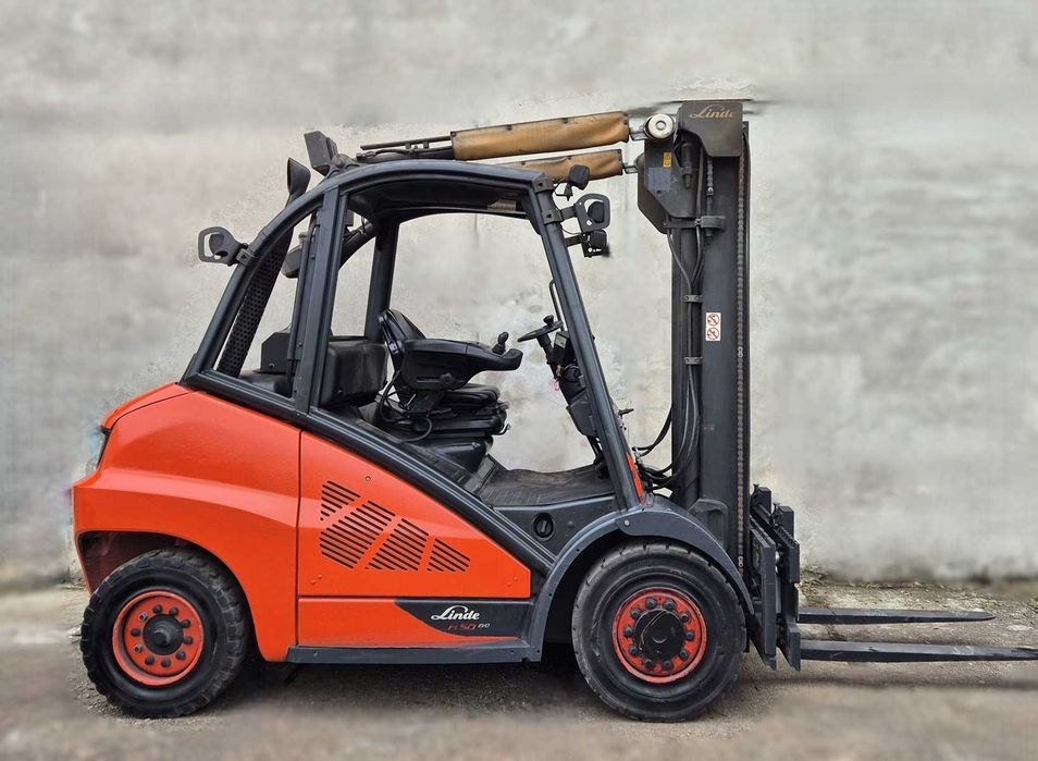 Linde H50D-600 • 2019r • DIESEL • waga elek. • leasing • wózek widłowy
