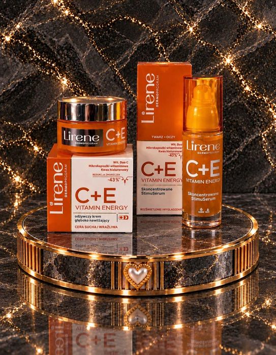 Lirene C+E Vitamin Energy – Skoncentrowane Serum 3x z Witaminą C