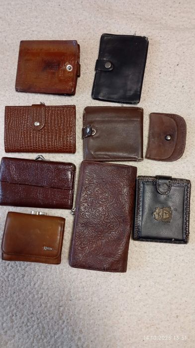 Кошельки унисекс 8шт