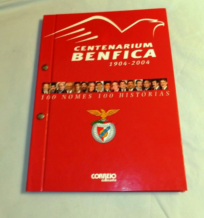 Livro CENTENARIUM Benfica (1904/2004)