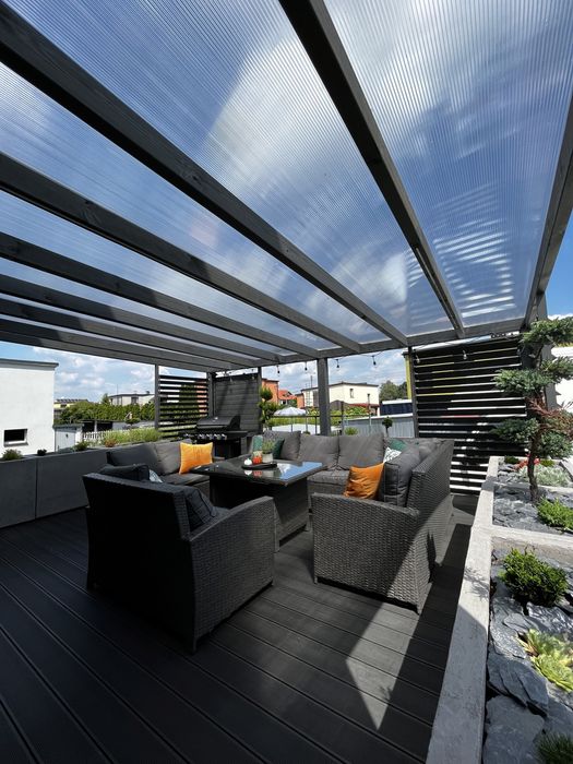 Montaż tarasów, zadaszeń od podstaw