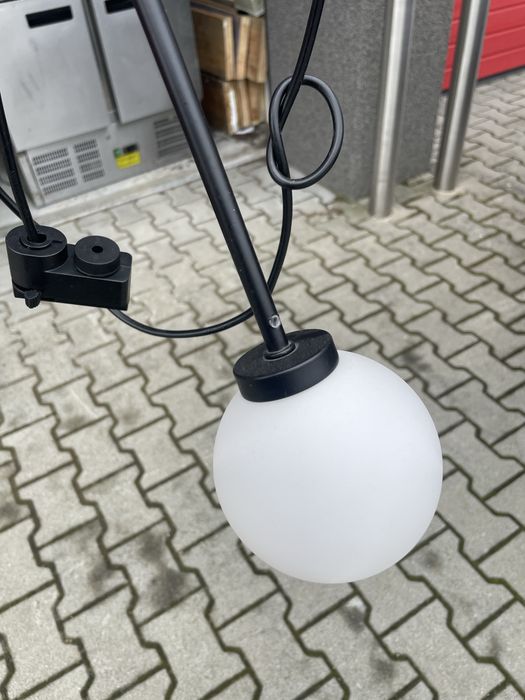 Lampy wiszące Orlicki LOFT owe szklana kula