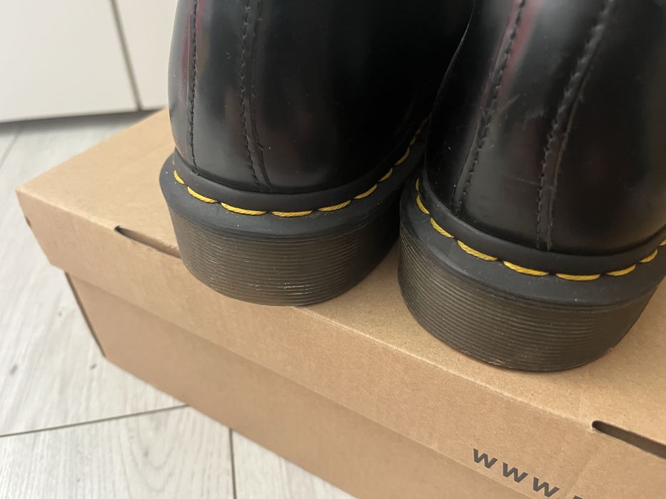 Buty półbuty Martens 1461 czarne smooth black naturalna skora