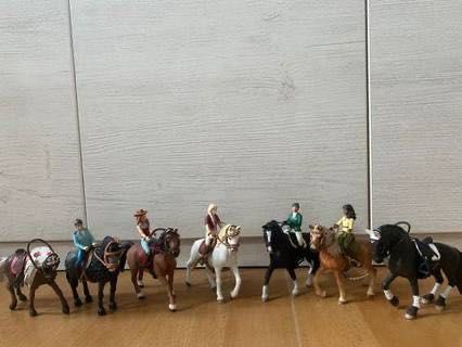 Koń i jeździec schleich