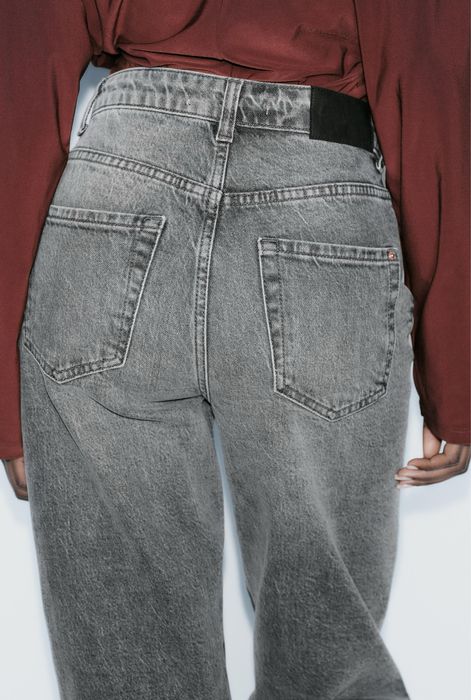Zara сірі жіночі джинси