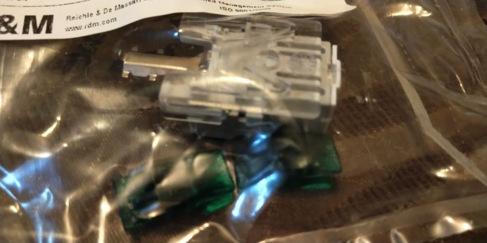Конектор RJ45 R&M 2шт