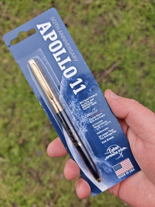 Косморучка Fisher Space Pen Apollo 13, пише на любій поверхні,космічна