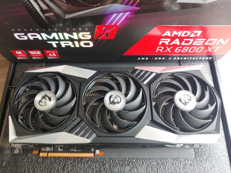 rx 6800 xt msi - купити комп'ютери та комплектуючі - Ціна на OLX.ua
