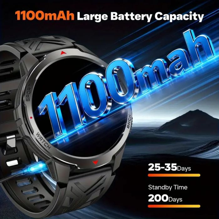 Smartwatsch  1100mAh
