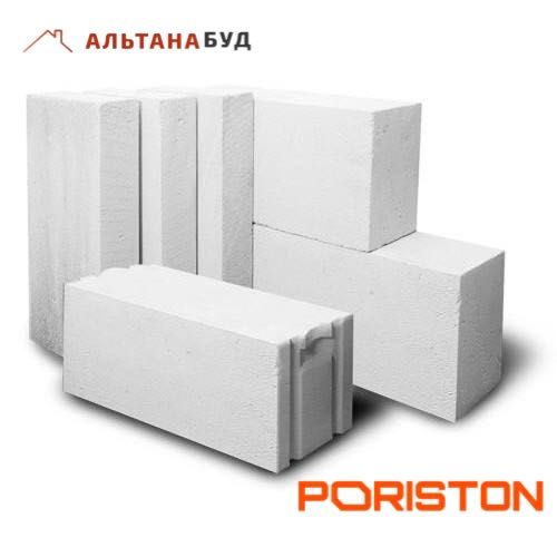 Газоблок PORISTON (газобетон Аерок) D400 500, блоки 300 з доставкою
