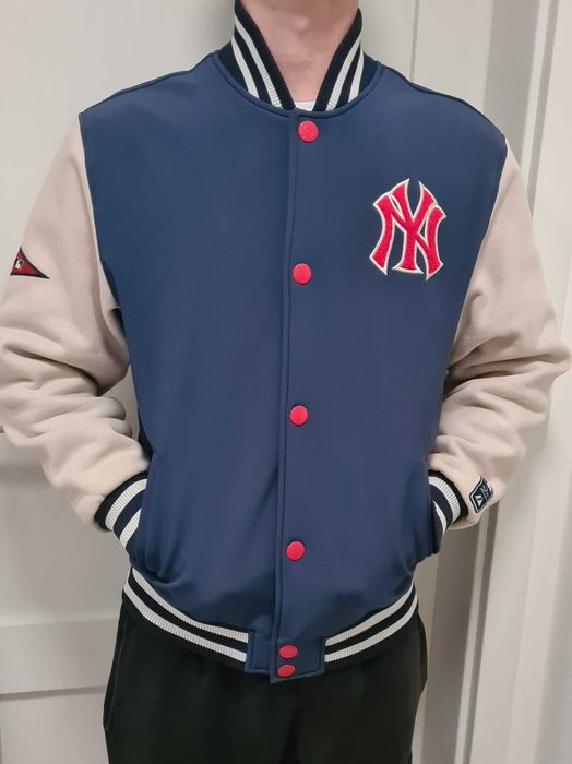 Kurtka Bomberka Bejsbolówka Majestic New York Yankees Streatwear