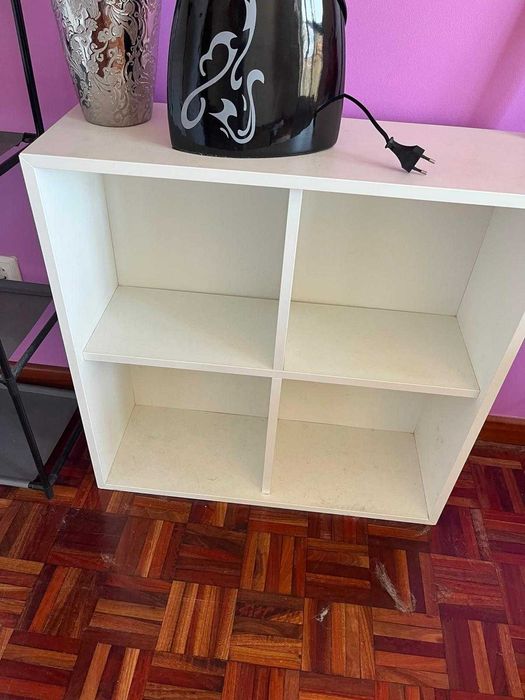 estante branca IKEA EKET