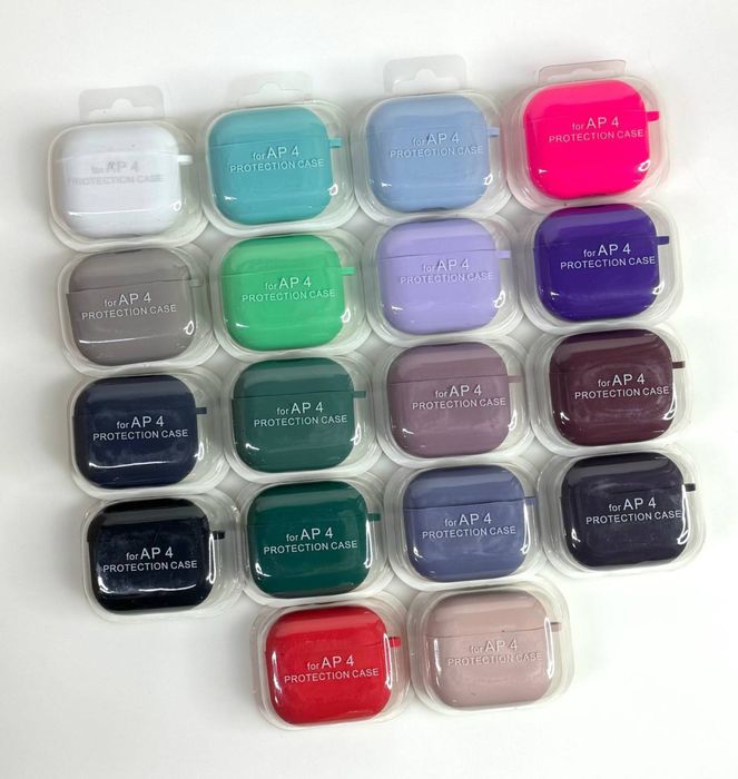 Чехол для навушників AirPods 1 2 3 4 Pro аирподс про чохол наушников