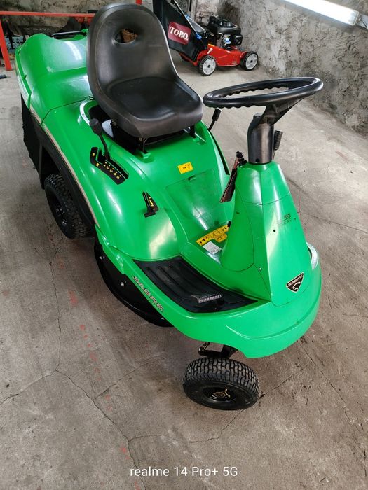 Kosiarka traktorek John Deere castel Gardena sabo