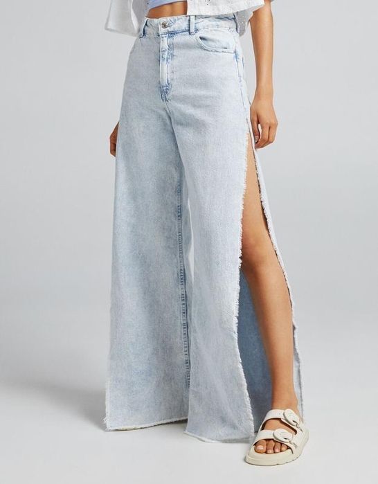 Трендові джинси bershka нові , розмір 34