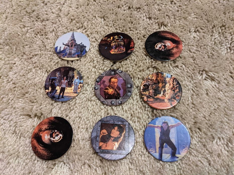 Mortal Kombat - kapsle Dunkin Super CAP / POG / Flying Flip - 56 szt.