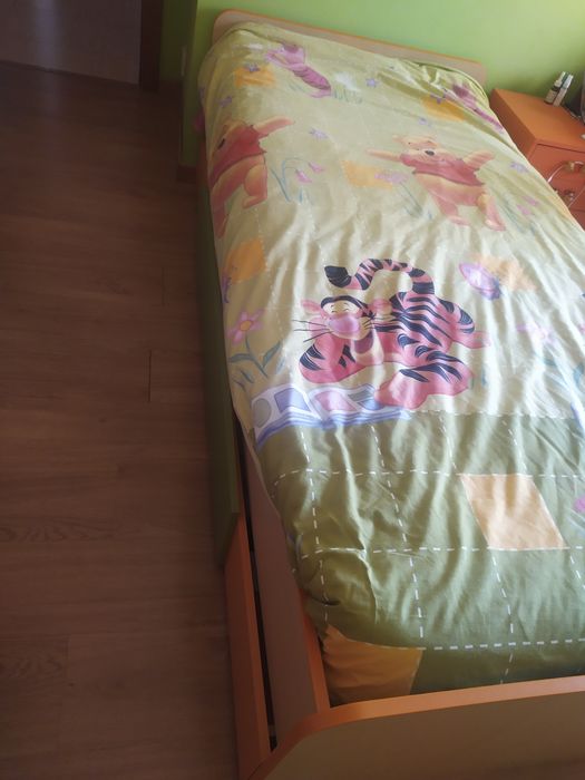 Cama  de criança com gavetão