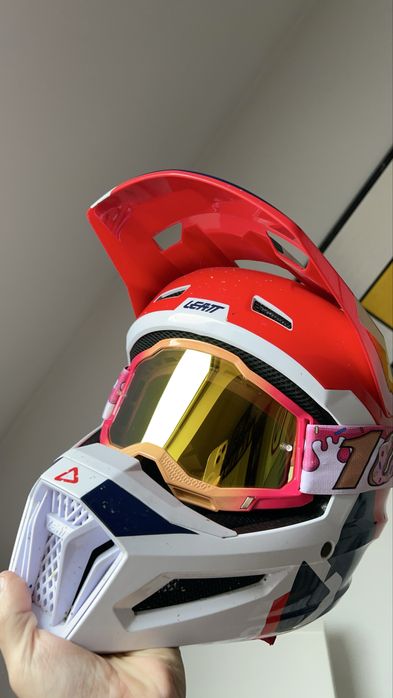 Gogle MX Cross Enduro narty MTB 100%