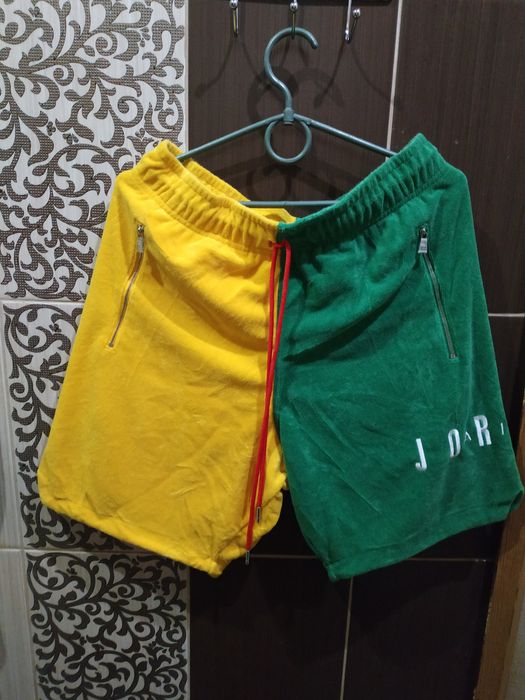 Мужские,женские шорты nike air jordan towel shorts colorblock new originals