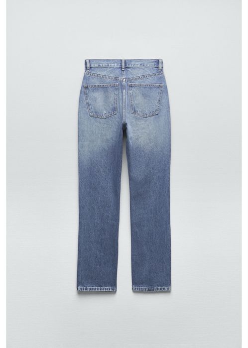 Джинси Zara high rise straight