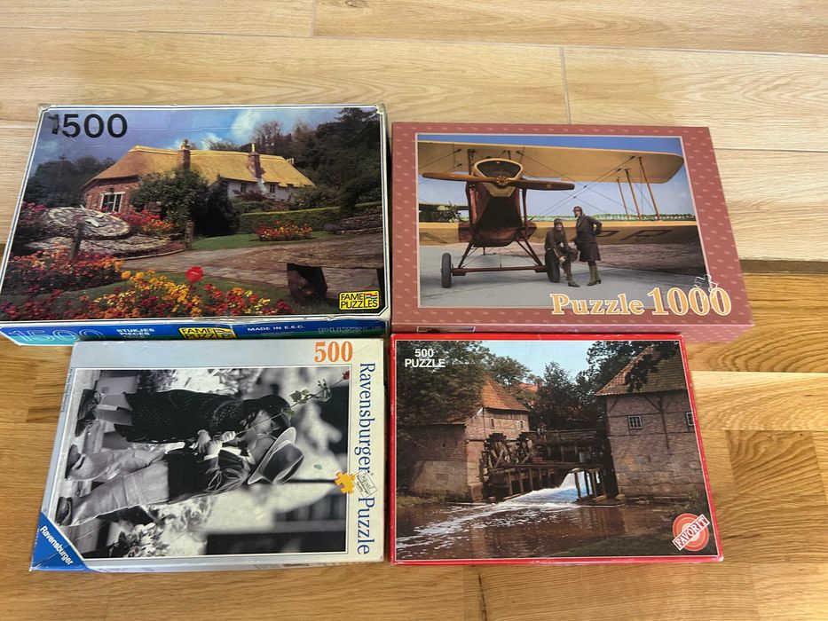 Puzzle 500 puzzle 1000 Puzzle 1500 zestaw puzzle