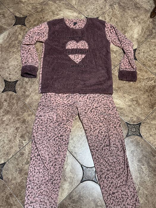 Піжама жіноча тепла мікрофібра, плюшева