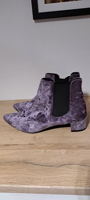 Botki damskie wciągane Topshop