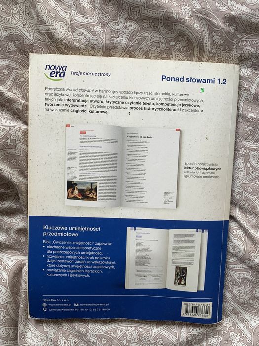 Podręcznik do języka polskiego „Ponad słowami 1” część 2
