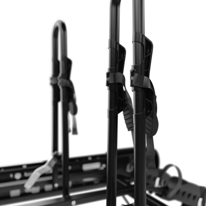 Bagażnik rowerowy platforma na hak Amos Tytan 4 Black uchylany na 4 rowery 75KG 13PIN
