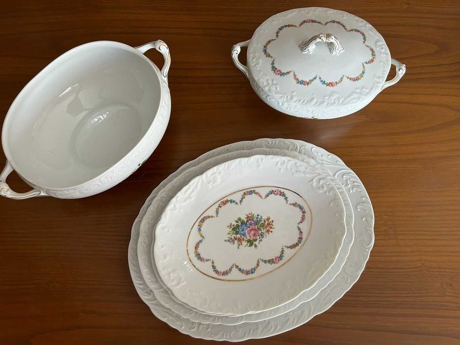 Servico de mesa antigo SPAL