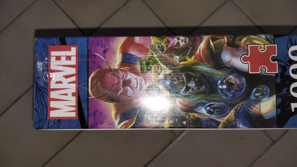 Puzzle dos heróis da Marvel