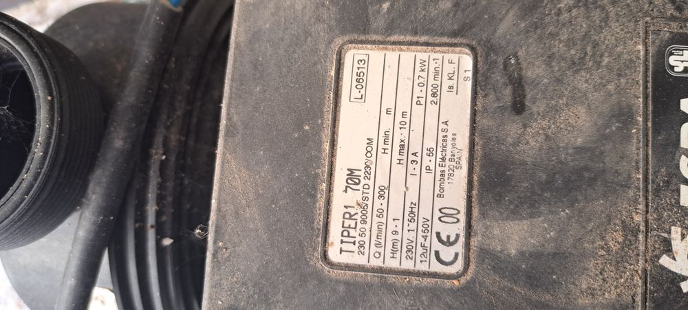 Motor eléctrico usado