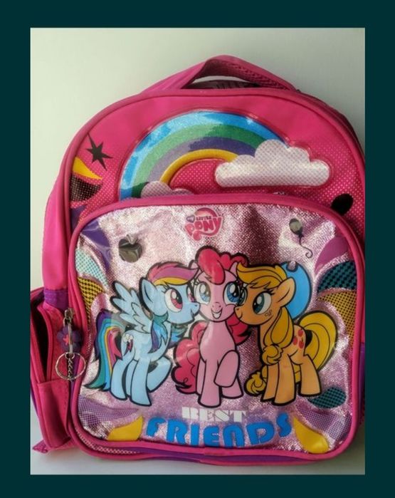 Новий My Little Pony Girls Pink Best Friends ранець,рюкзак, молодша шк