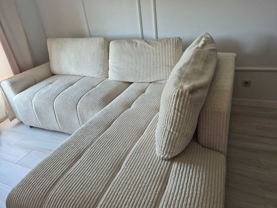 Sofá chaise longue - com cama e baú COM GARANTIA