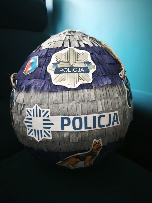 Piniata w tematyce POLICJI