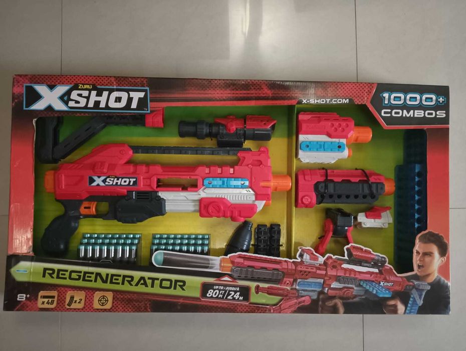 X-Shot Regenerator Edição Limitada 48 Dardos