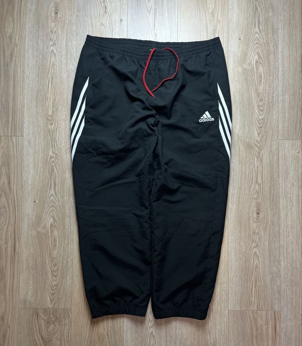 Adidas Męskie XL Baggy Spodnie Trackpants Rap Streetwear