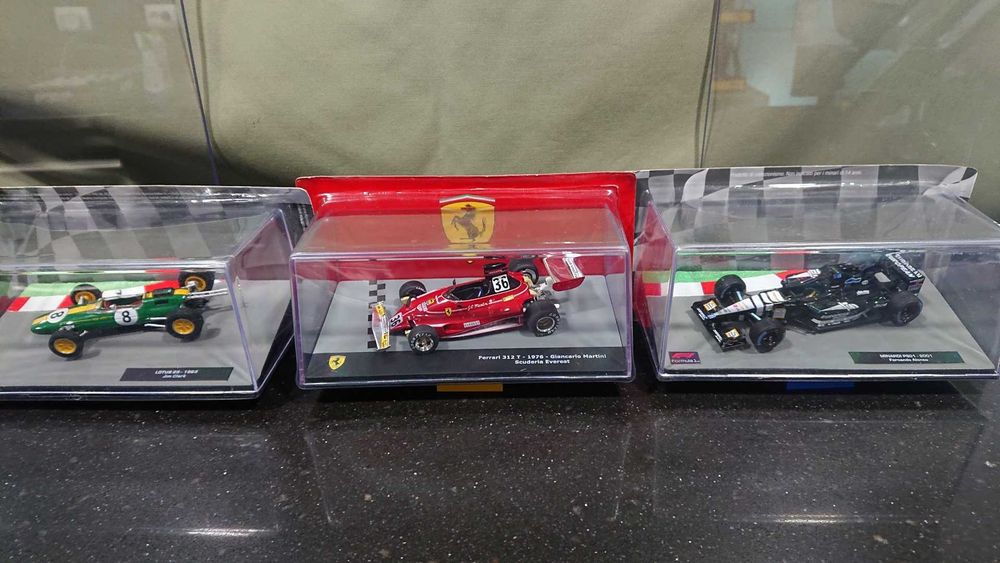 11 Miniaturas Formula 1 / F1 (Esc 1/43) - Salvat/Altaya/IXO