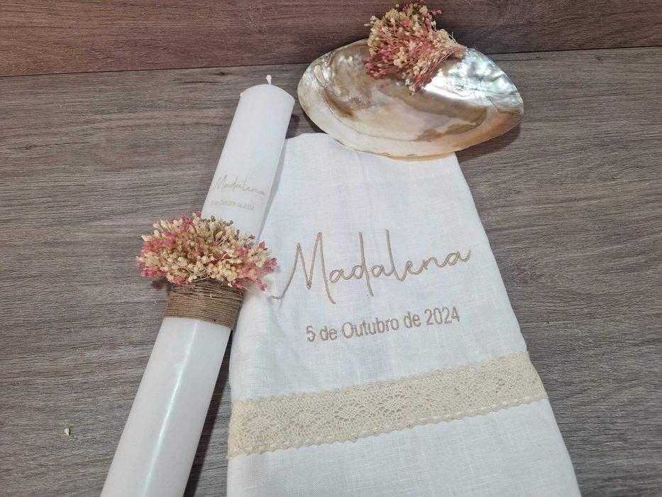 Acessorios de batismo s/ caixa