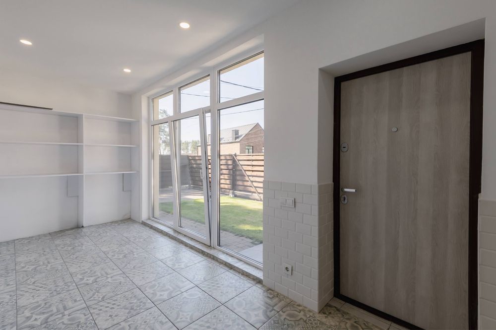 Квадрохаус 120 м² у Бучі, вул. Революції — $152 000. Індивідуальне газове опалення, тепла підлога, мансарда. Зроблено Якісний Ремонт.