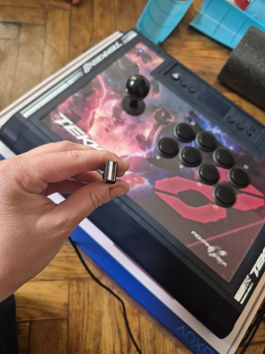 HORI Fighting Stick Alpha TEKKEN 8 – PS5/PS4/PC – NOWY (tylko do zdjęć