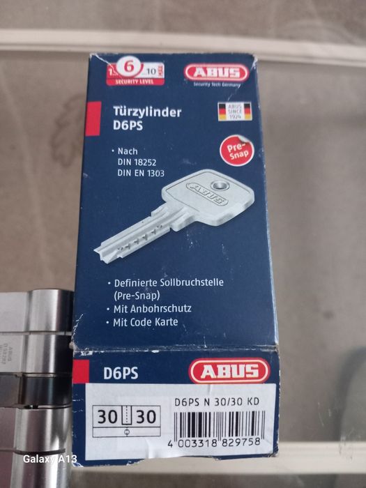Cilindro de alta segurança ABUS